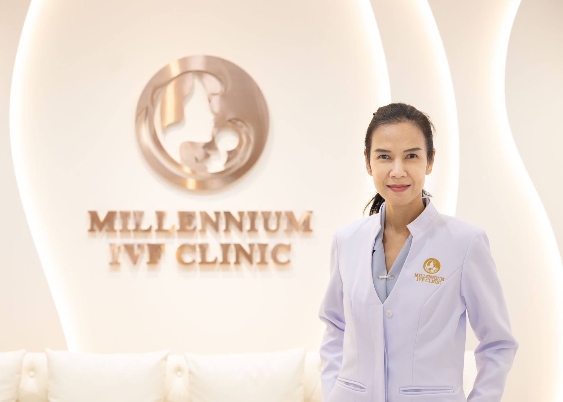 แผนกต้อนรับของ Millennium IVF Clinic
